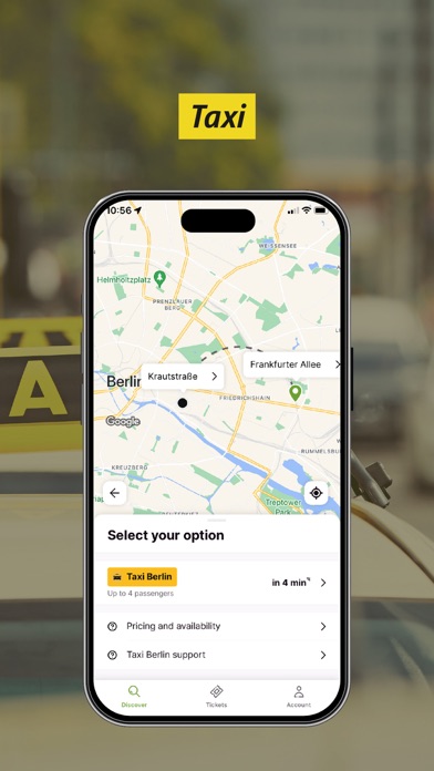 BVG Jelbi: Mobility in Berlin iPhone screenshot 5 - Travel app