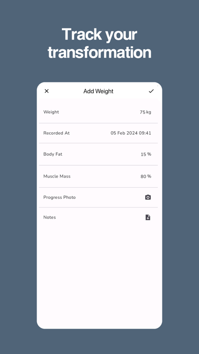 FitAndFitness Screenshot