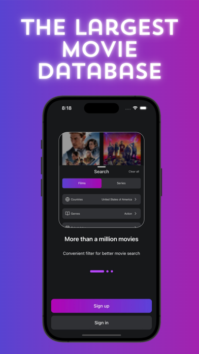 MovieX AI: Film by Description Screenshot