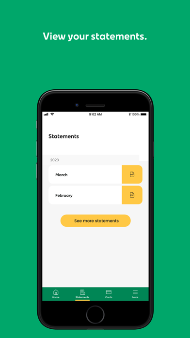 An Post Money Credit Card Screenshot