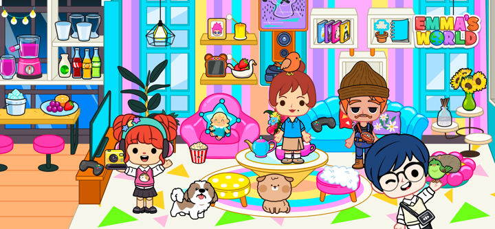 Emma's World - Town & Family screenshot 2