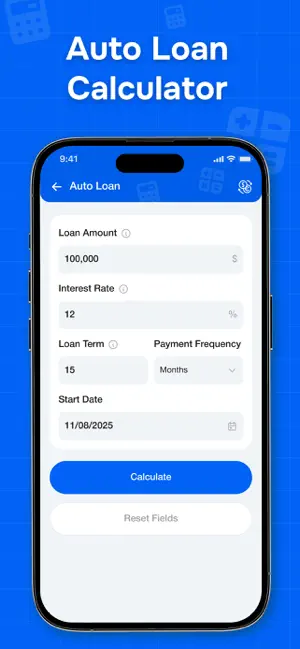 Loan Manager : Loan Calculator iPhone screenshot 3
