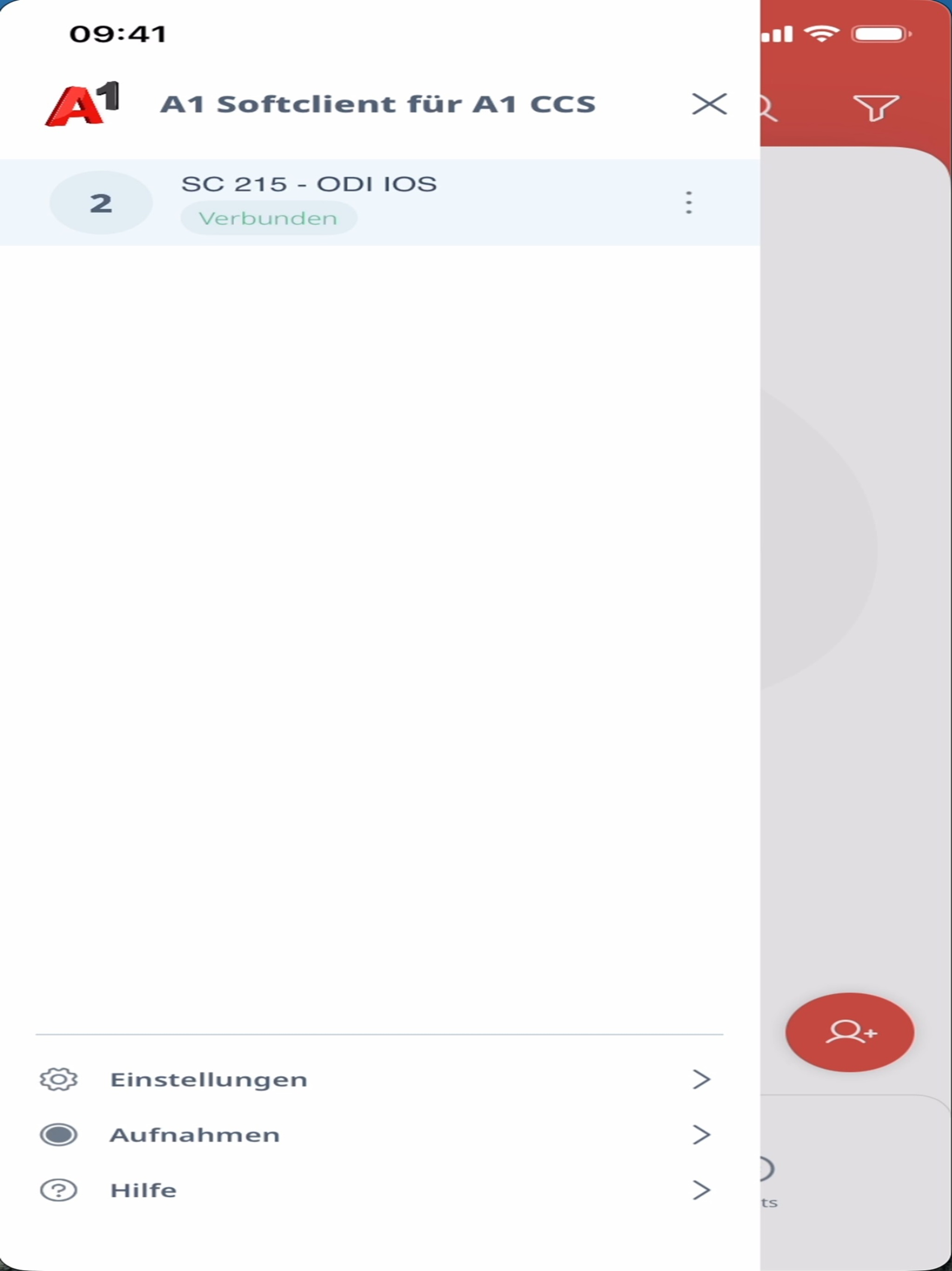 A1 Softclient für A1 CCS