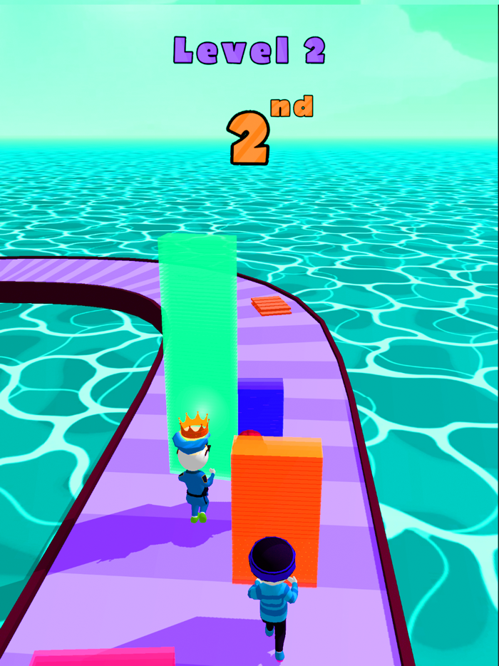 Fun Friends Racing On River