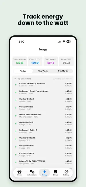 HomeBar for HomeKit screenshot 3