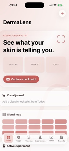 DermaLens: Skin Tracker iPhone screenshot