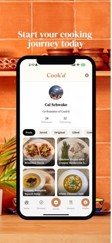 Cook'd: Your Social Cookbook screenshot