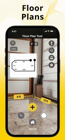 Measuring Tape App: Measure AR iPhone screenshot