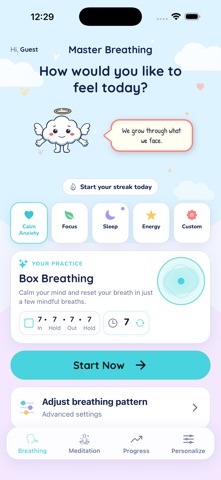 Master Breathing & Meditation Screenshot 1 of 6