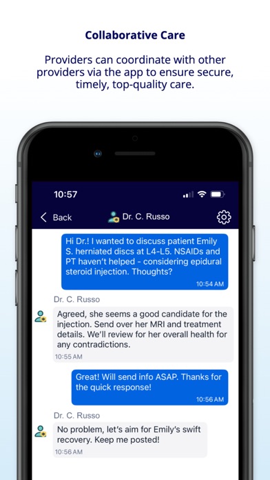 DrChat iPhone screenshot 5 - Medical app