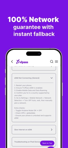 TrvlPass International eSIM screenshot