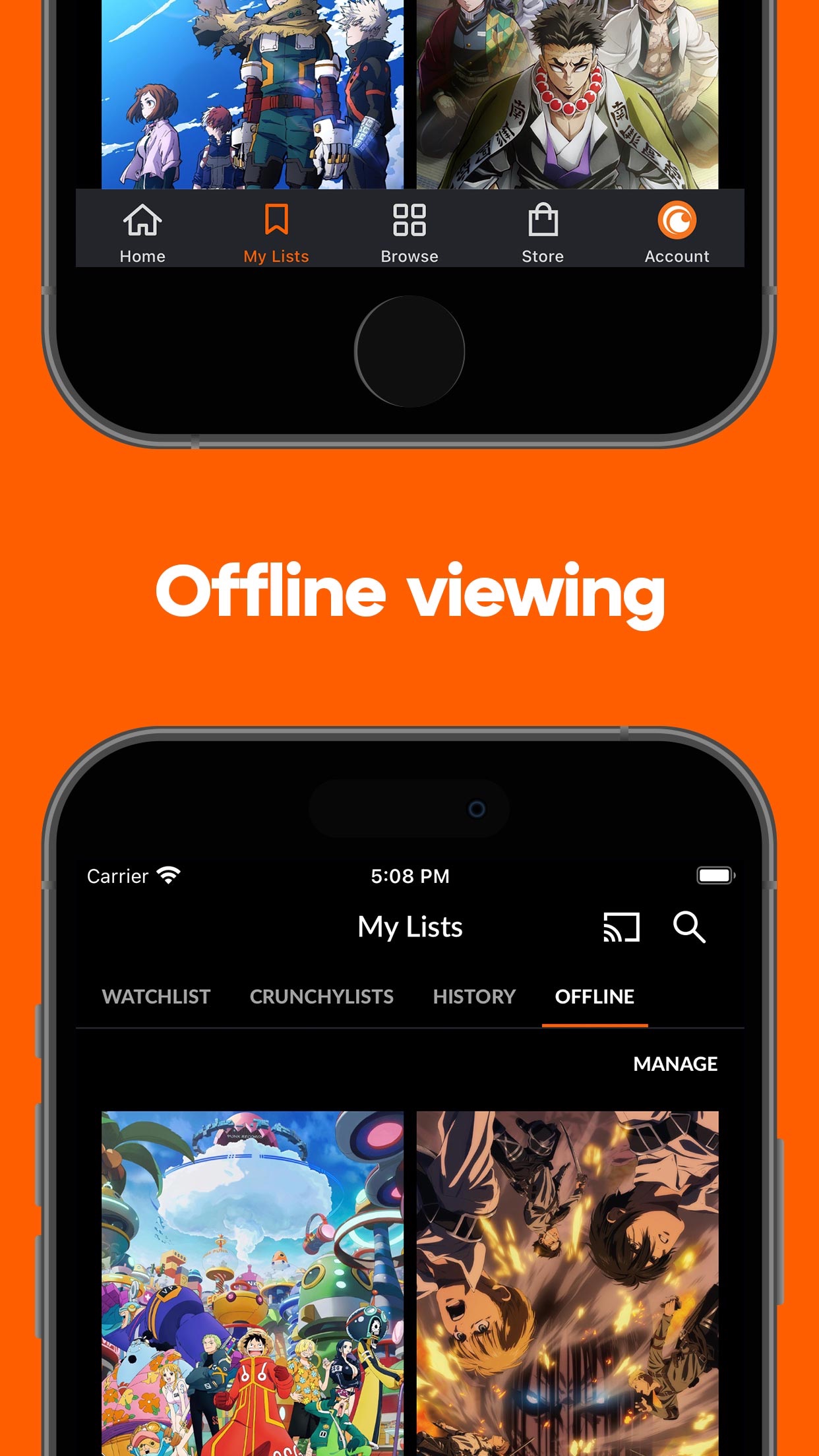 Crunchyroll screenshot 5