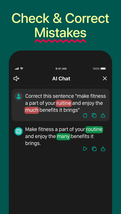 AI Chatbot App with Сhat Screenshot