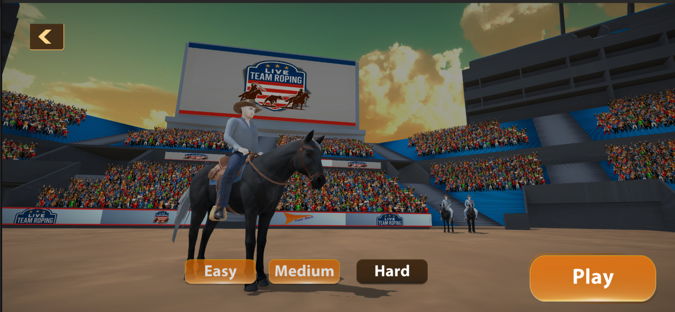 Live Team Roping