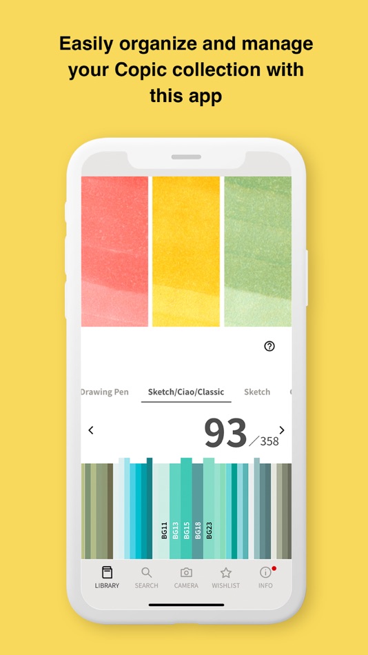 #2. COPIC Collection (iOS) 来自: Too corporation