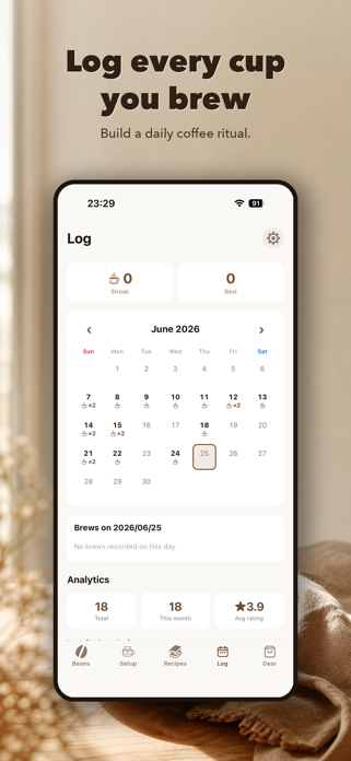 Shizuku - Brew Timer Screenshot 3 of 6