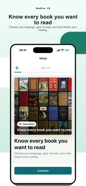 Book Tracker: ReadCue screenshot 1