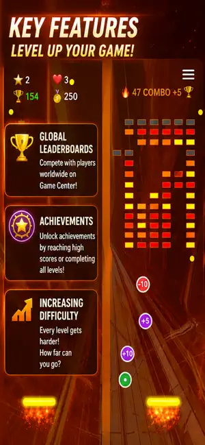 DoubleBreakout : Dual Paddle screenshot 4