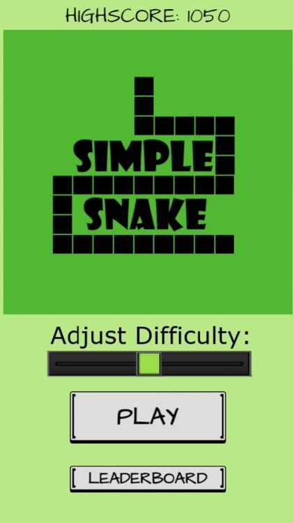 Simple Snake - Fullscreen