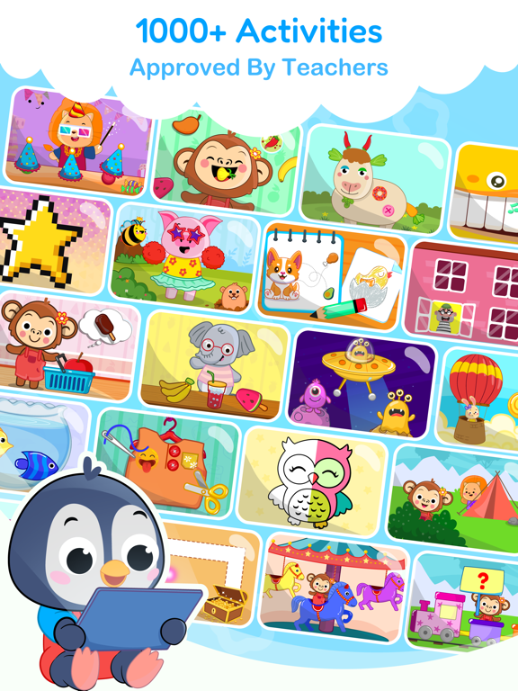 ElePant Kids Learning Games 2+ iPad screenshot