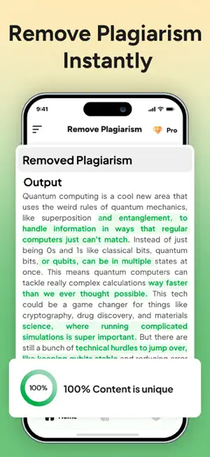 Plagiarism Checker and Remover screenshot 4