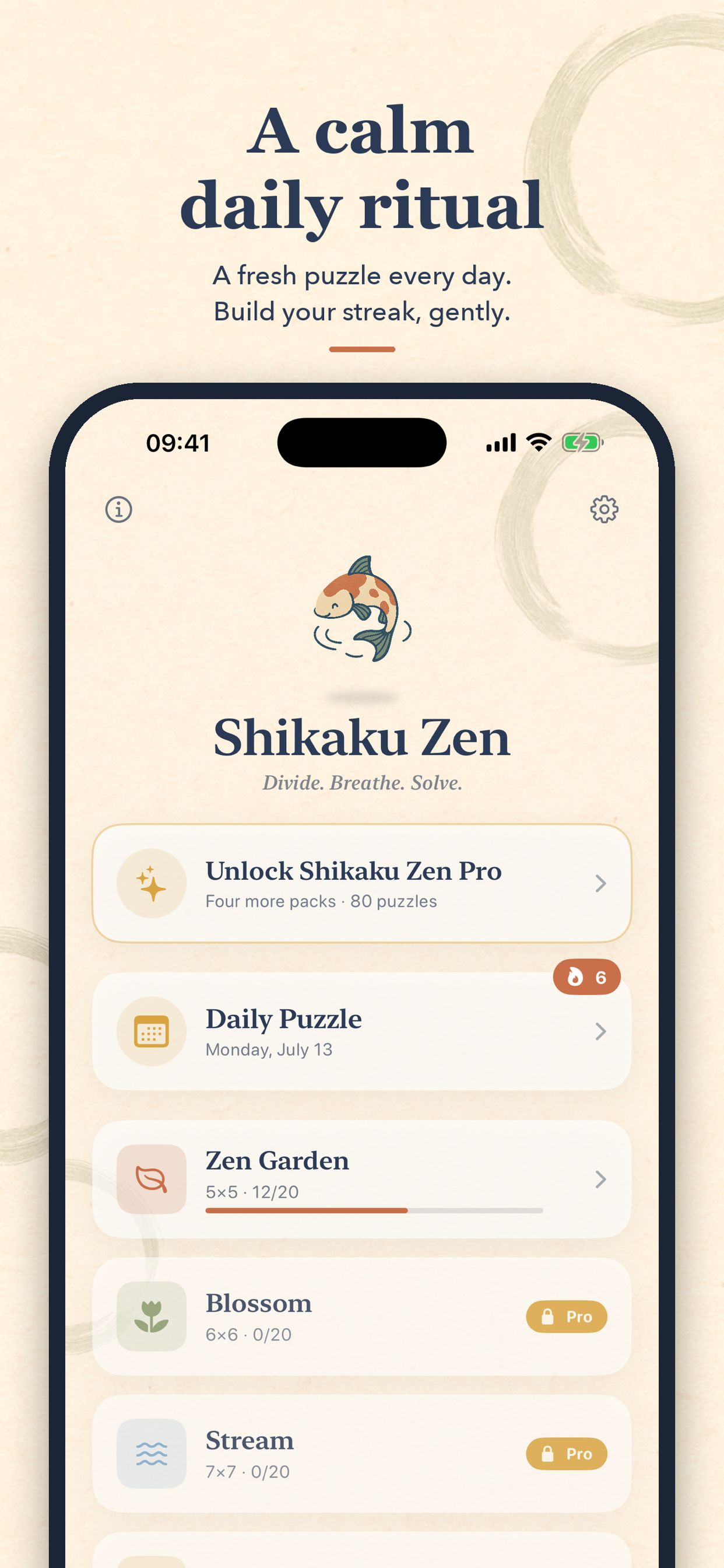 Shikaku Zen: Rectangle Puzzle screenshot 3