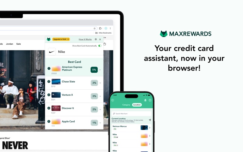 MaxRewards Browser iPhone screenshot