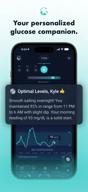 GlucoSense: Diabetes Health screenshot 1