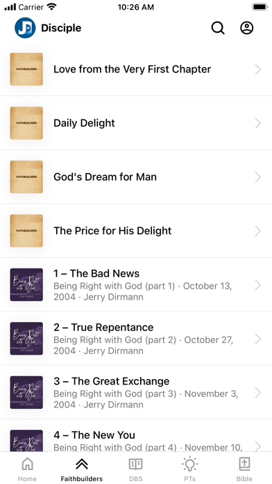 Jesus Disciple Screenshot