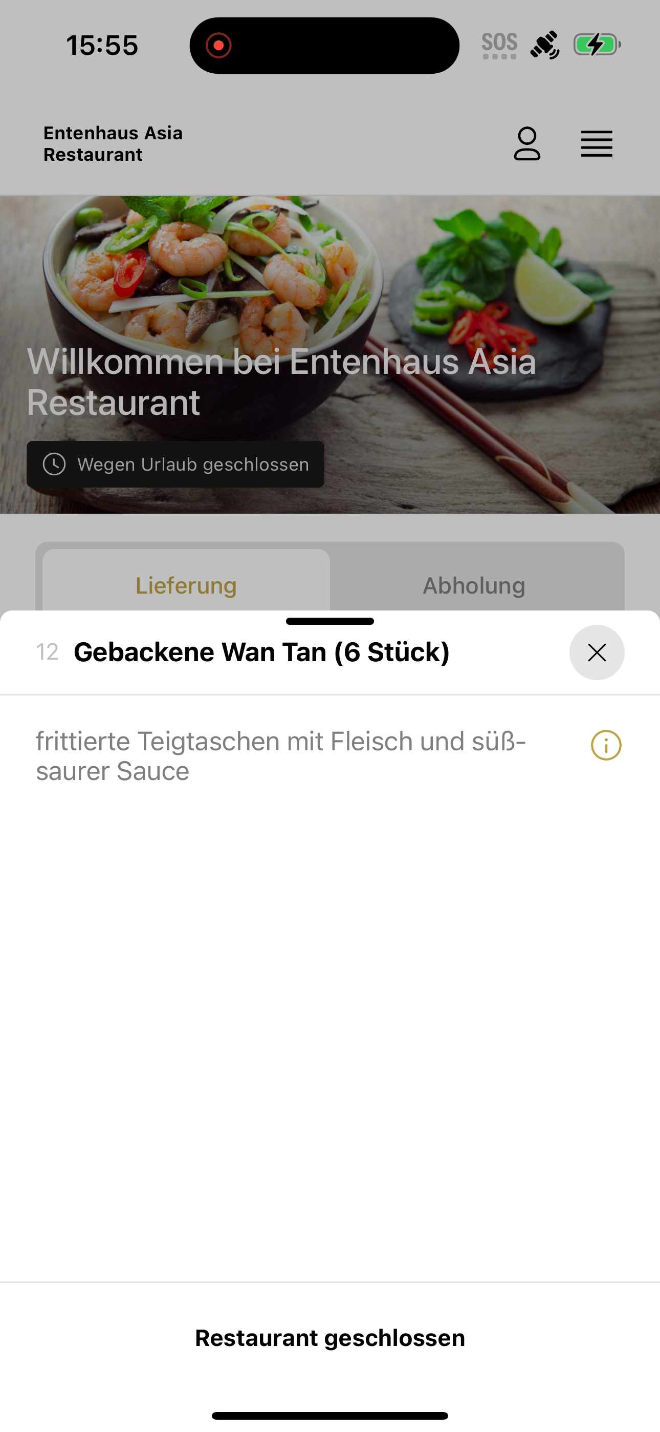 Entenhaus Asia Restaurant screenshot 7