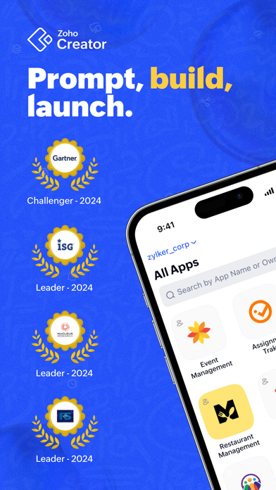 Screenshot 1 of Zoho Creator:Low-code Platform App