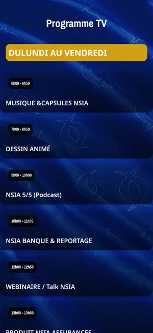 NSIA TV screenshot 2