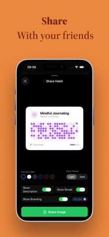 Habit Tracker - HabitGrid screenshot