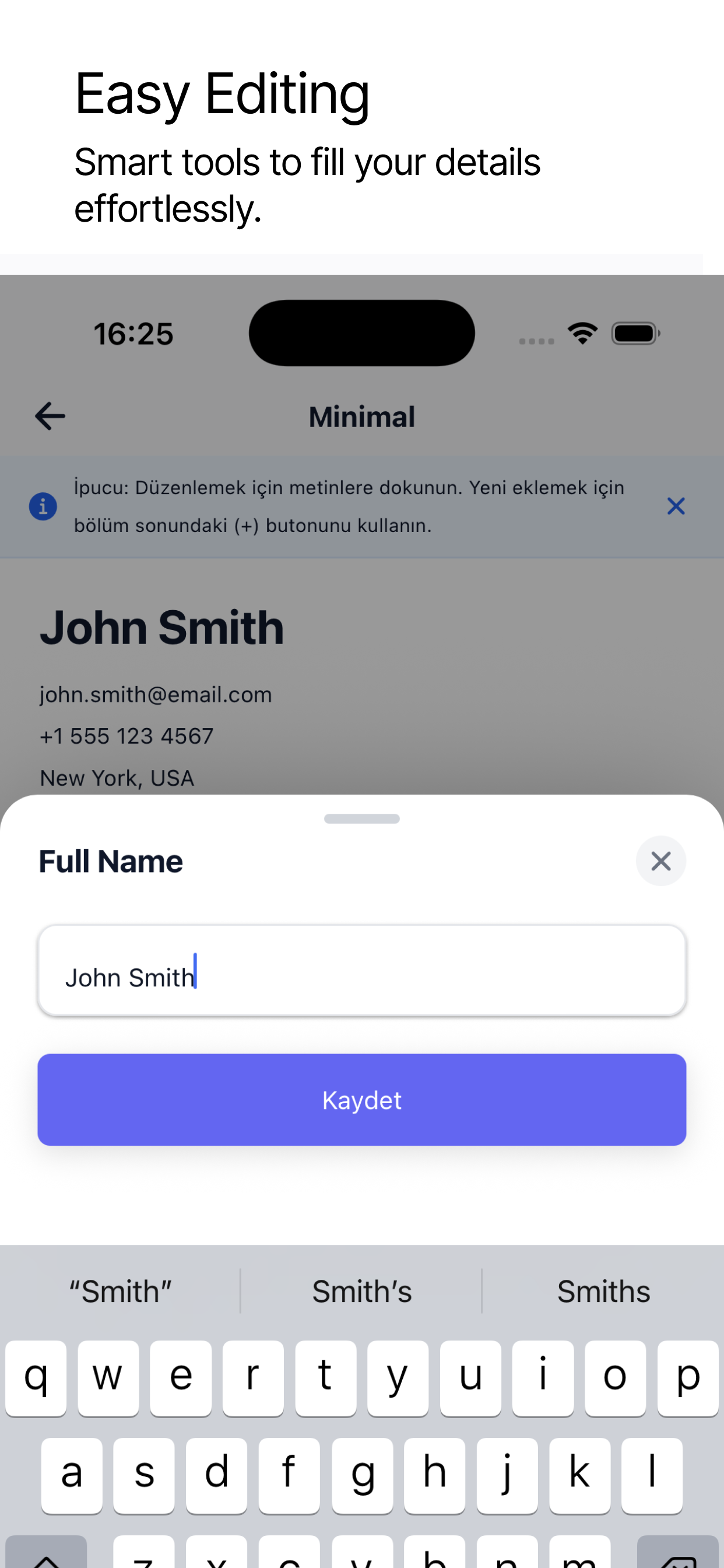 SmartCV screenshot 3