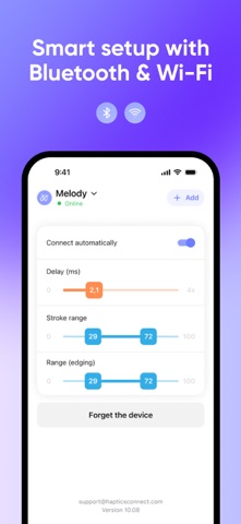 Haptics Connect screenshot