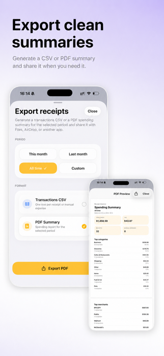 Receipt Scanner: Expense Log Screenshot 6 of 6