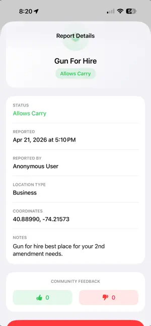 CarryAwareNJ screenshot 4