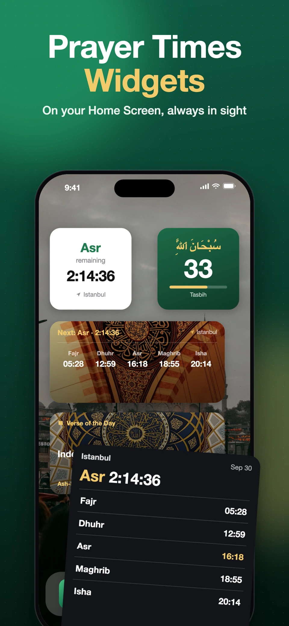 Namaz: Prayer Times & Quran screenshot