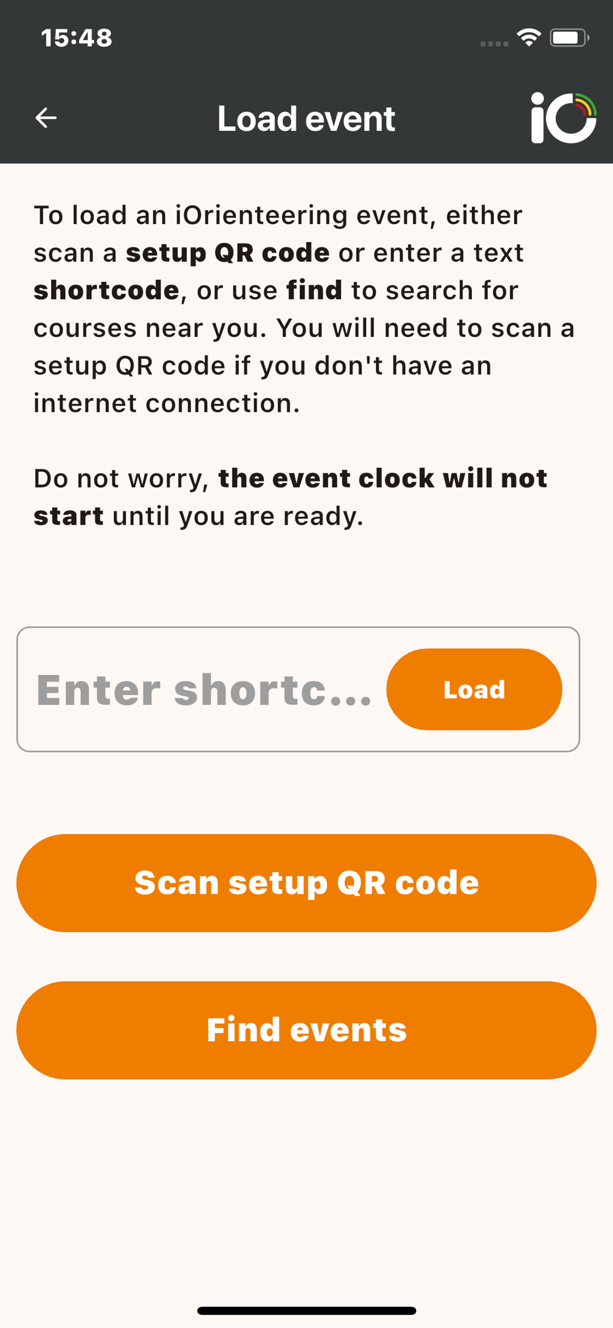 iOrienteering screenshot 3