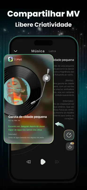Sonus IA Música & Canção Criar screenshot 4 of 8