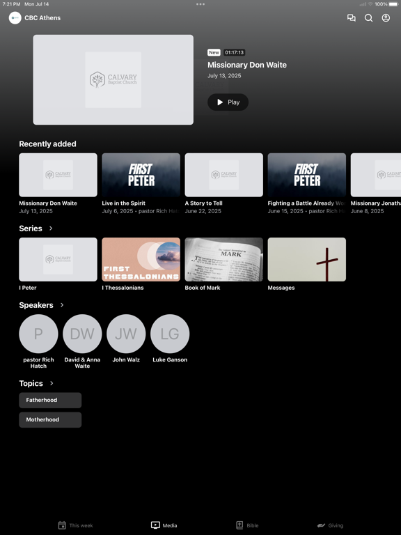 Screenshot #5 pour Calvary Baptist of Athens, PA