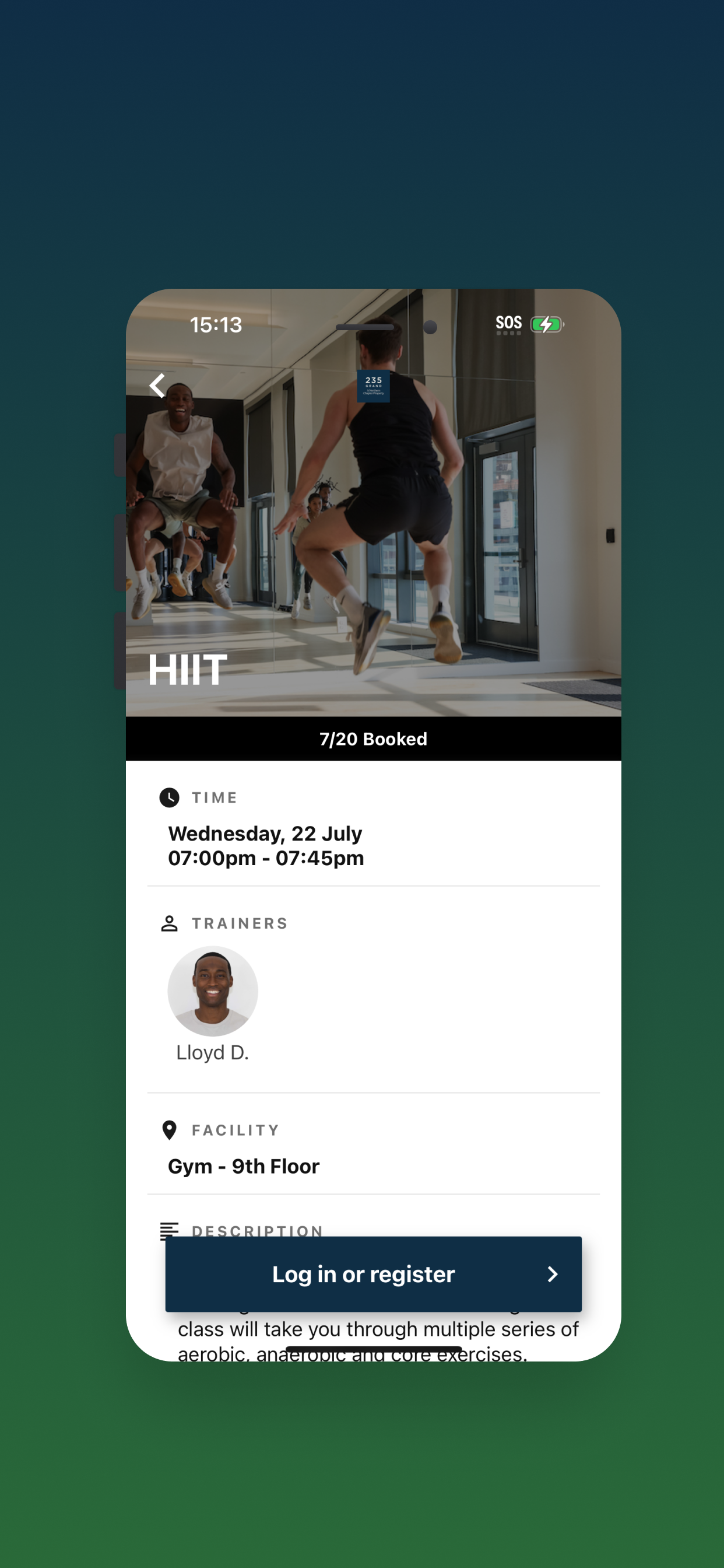 235 Grand Fitness screenshot 3
