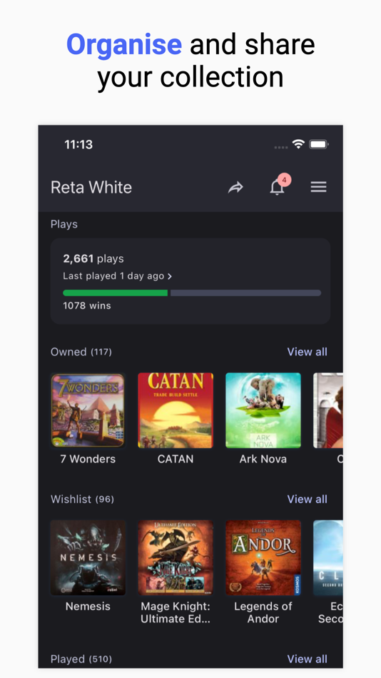 #4. Aftergame: Events, Play, Stats (iOS) By: Aftergame Ltd.