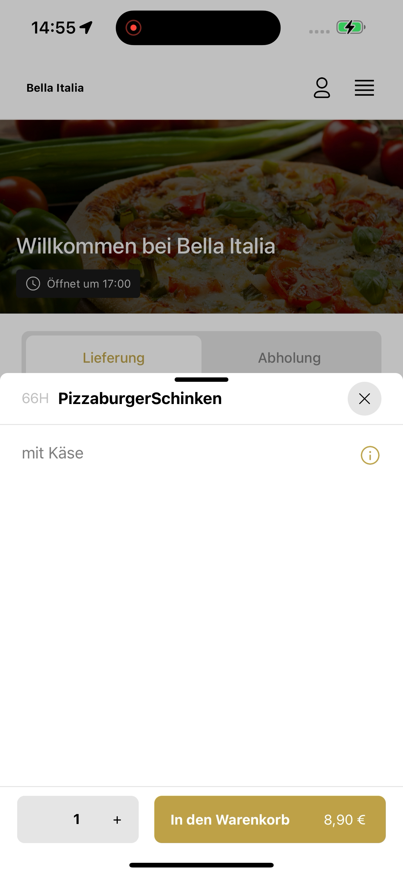 Bella Italia Weilheim screenshot 6