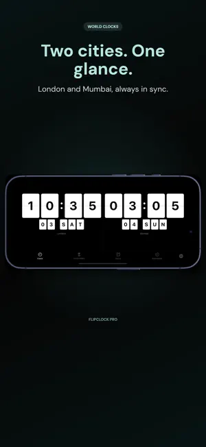 FlipClock Pro screenshot 1