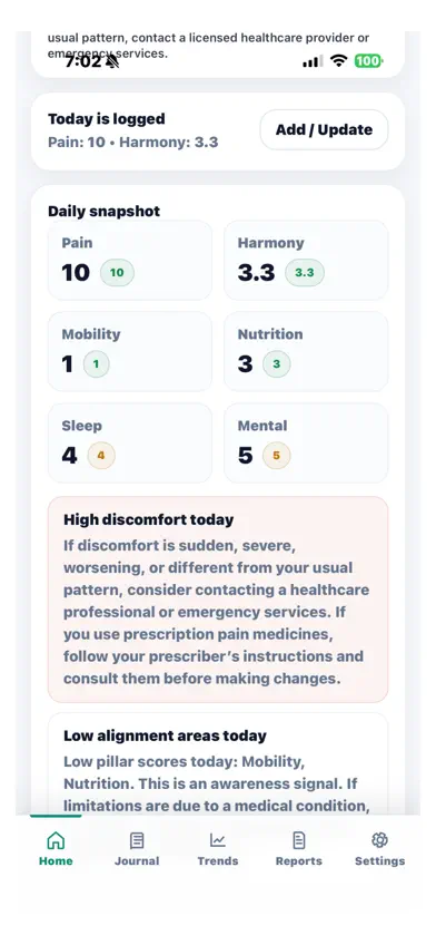 Comfort Intelligence screenshot 1