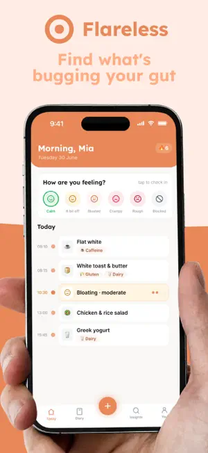 Flareless - Gut Health Tracker screenshot 1