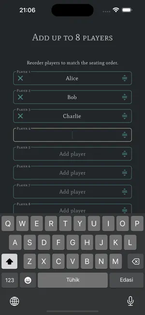 Mexican Train Score Tracker screenshot 2