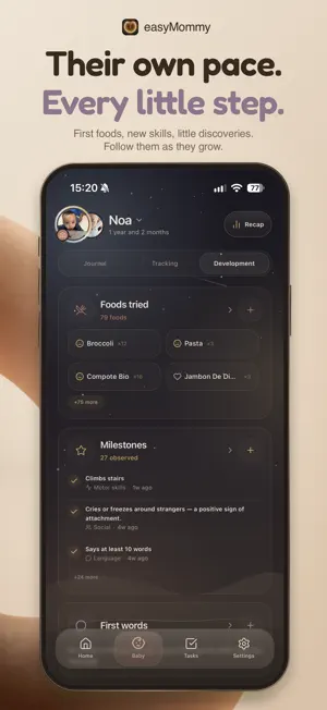 easyMommy : Baby Tracker screenshot 4