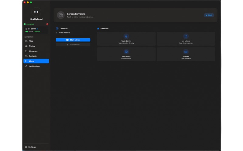 App screenshot